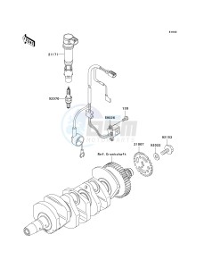 ZX 636 C [NINJA ZX-6R] (C1) C1 drawing IGNITION SYSTEM