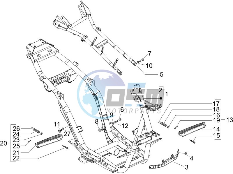 Frame bodywork