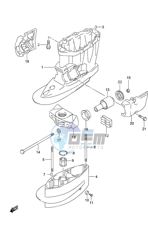 Drive Shaft Housing