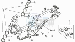 GTS250 INJECTION drawing FRAME