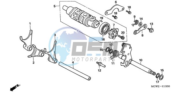 GEARSHIFT DRUM