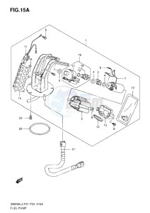 Inazuma GW250 drawing FUEL PUMP A