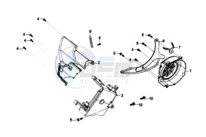 FIDDLE III 125I L5-L6 drawing FLYWHEEL COVER