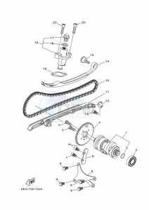 GPD155-A NMAX 155 (BBD5) drawing HANDLE SWITCH & LEVER