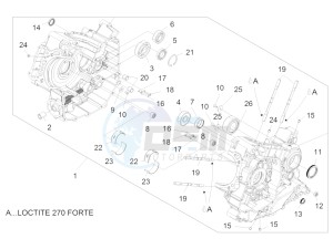 CAPONORD 1200 RALLY E3 ABS (NAFTA) drawing Crankcases I