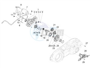 MP3 500 MAXI SPORT BUSINESS ADVANCED E4 ABS (EMEA) drawing Reverse gear assy