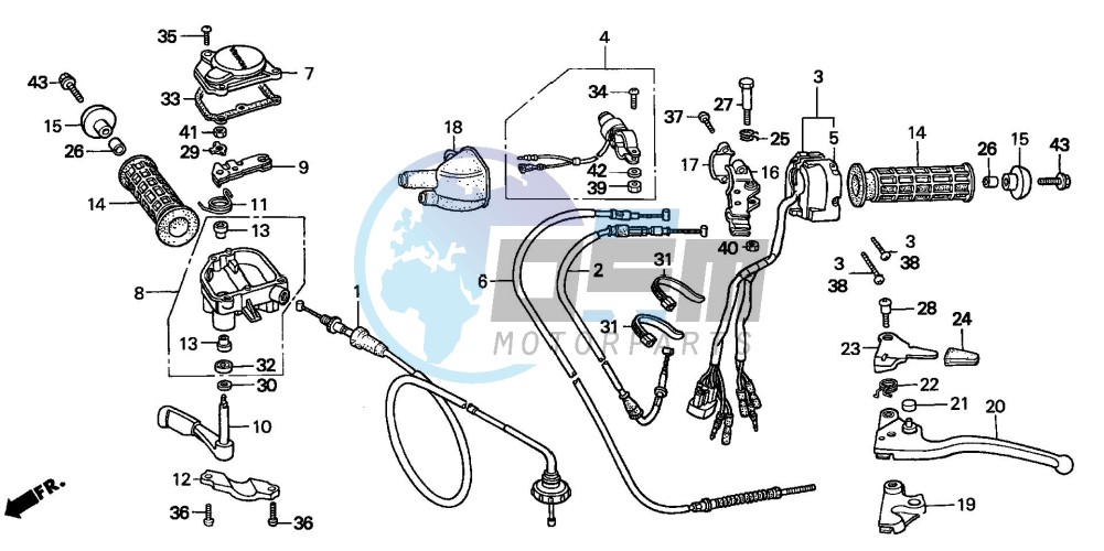 HANDLE LEVER/SWITCH/ CABLE