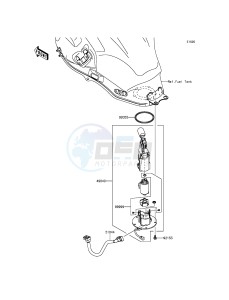 VERSYS_650_ABS KLE650FFF XX (EU ME A(FRICA) drawing Fuel Pump