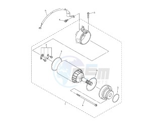 WR F 250 drawing STARTING MOTOR