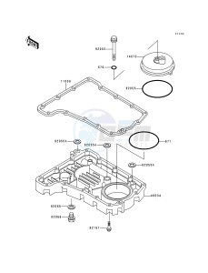 ZR 750 F [ZR-7] (F1) drawing BREATHER COVER_OIL PAN