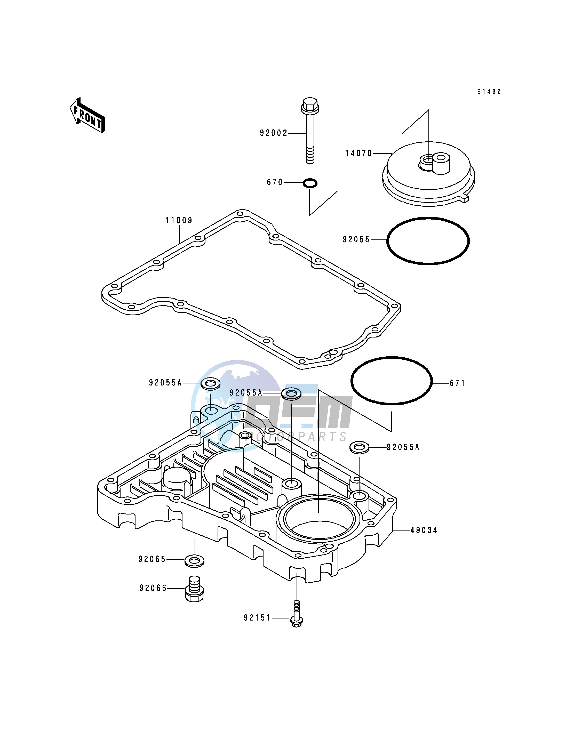 BREATHER COVER_OIL PAN