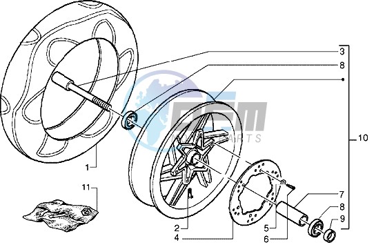 Front wheel