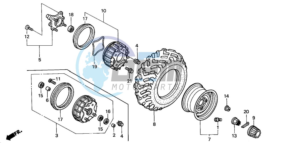 FRONT WHEEL