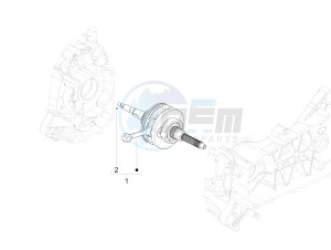 SXL 125 4T 3V drawing Crankshaft