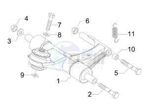 Sprint 50 2T (EMEA) drawing Swinging arm