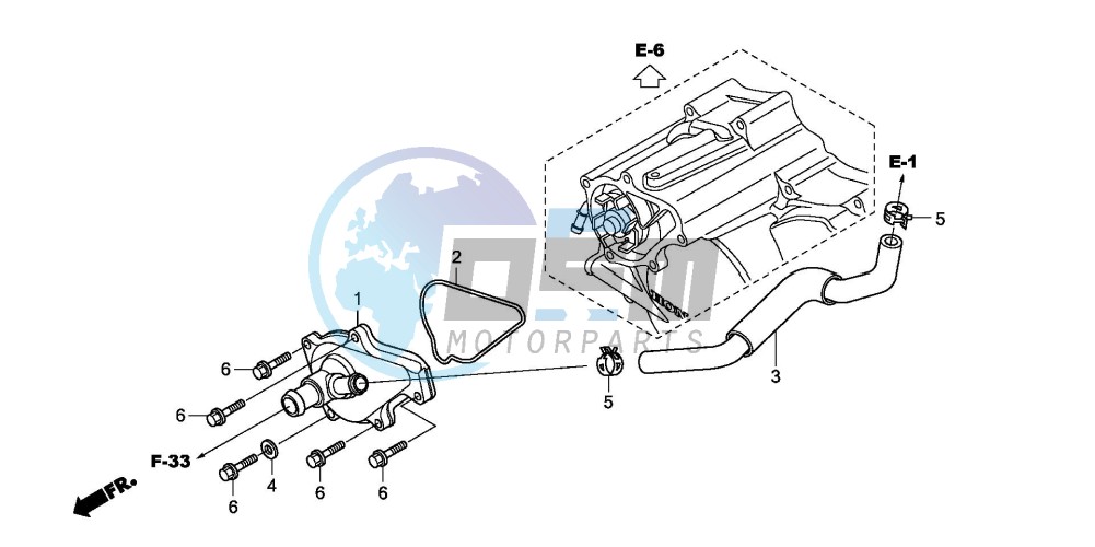 WATER PUMP COVER