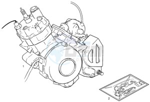 RCR 50 drawing Engine