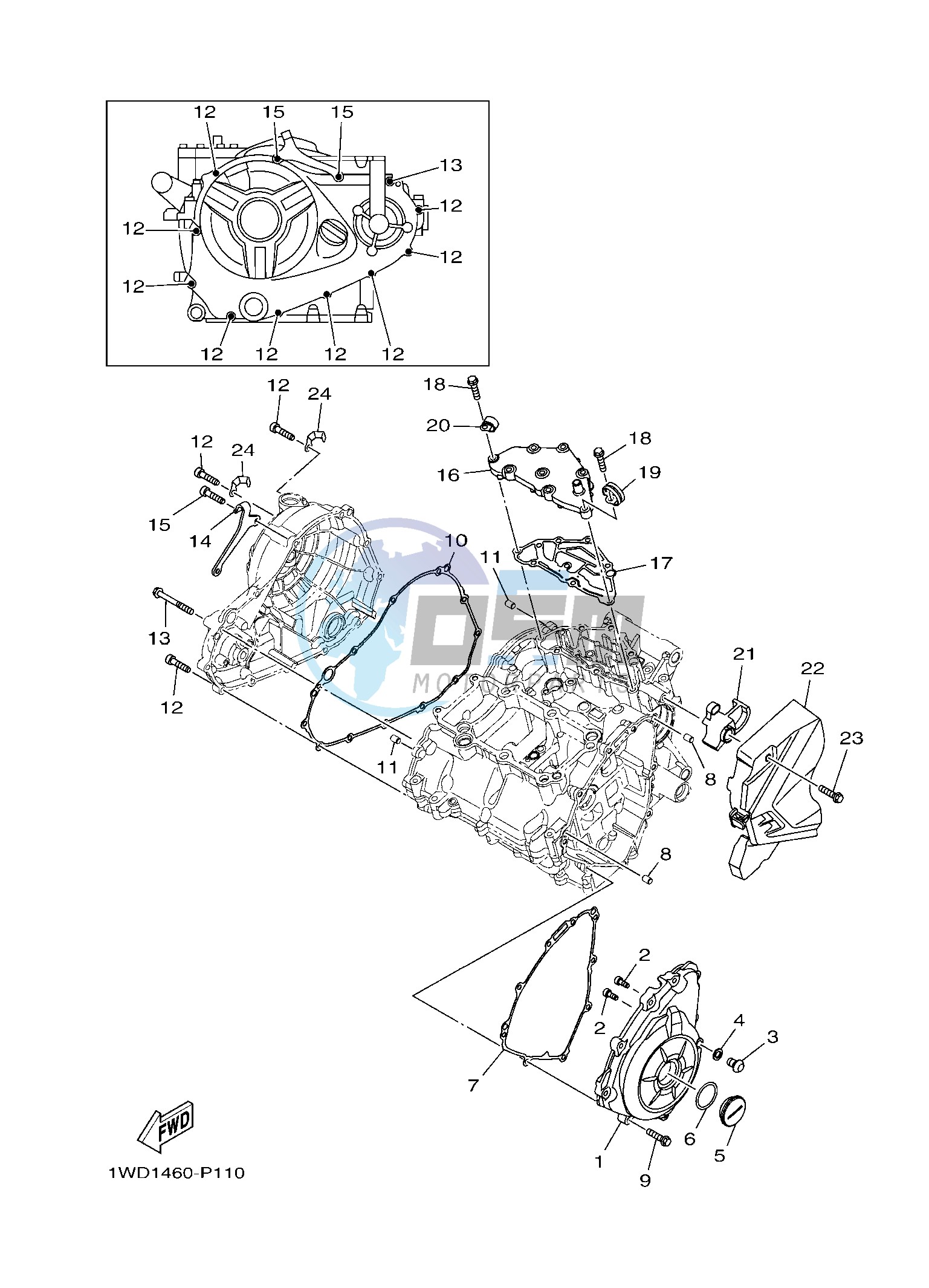 CRANKCASE COVER 1