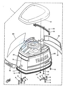 150C drawing FAIRING-UPPER