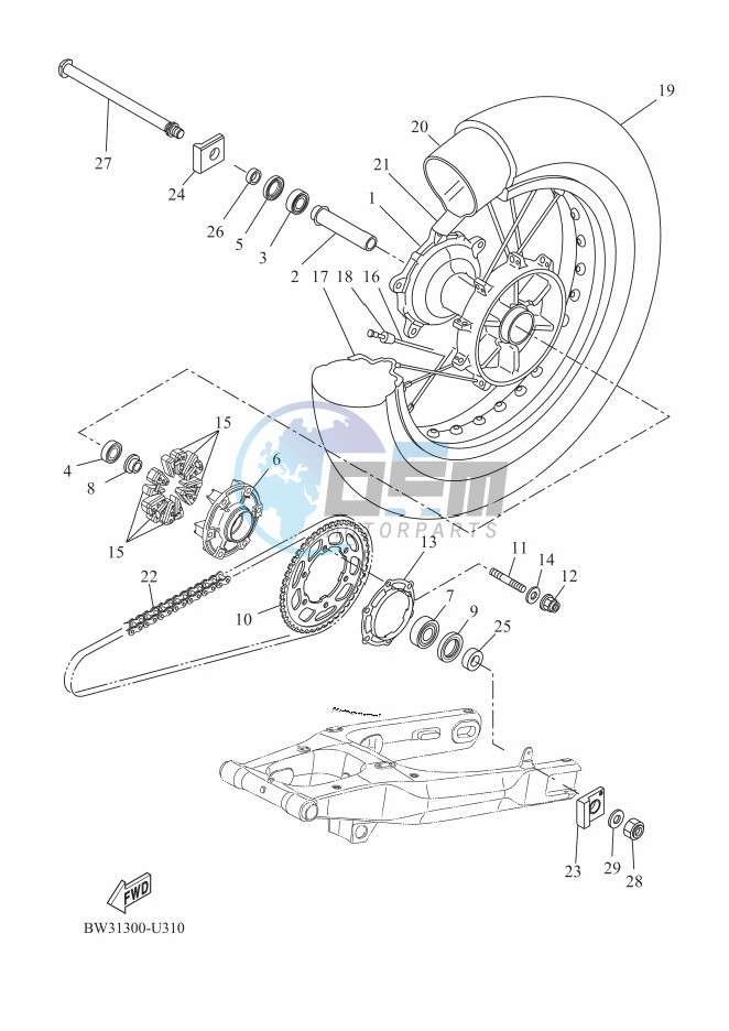 REAR WHEEL