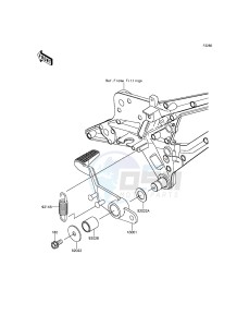 Z800 ZR800CEF UF (UK FA) XX (EU ME A(FRICA) drawing Brake Pedal