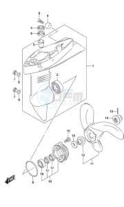 DF 2.5 drawing Gear Case