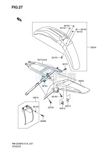 RM-Z250 (E19) drawing FENDER