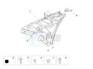 TUONO 1100 V4 RF E4 ABS (APAC) drawing Taillight