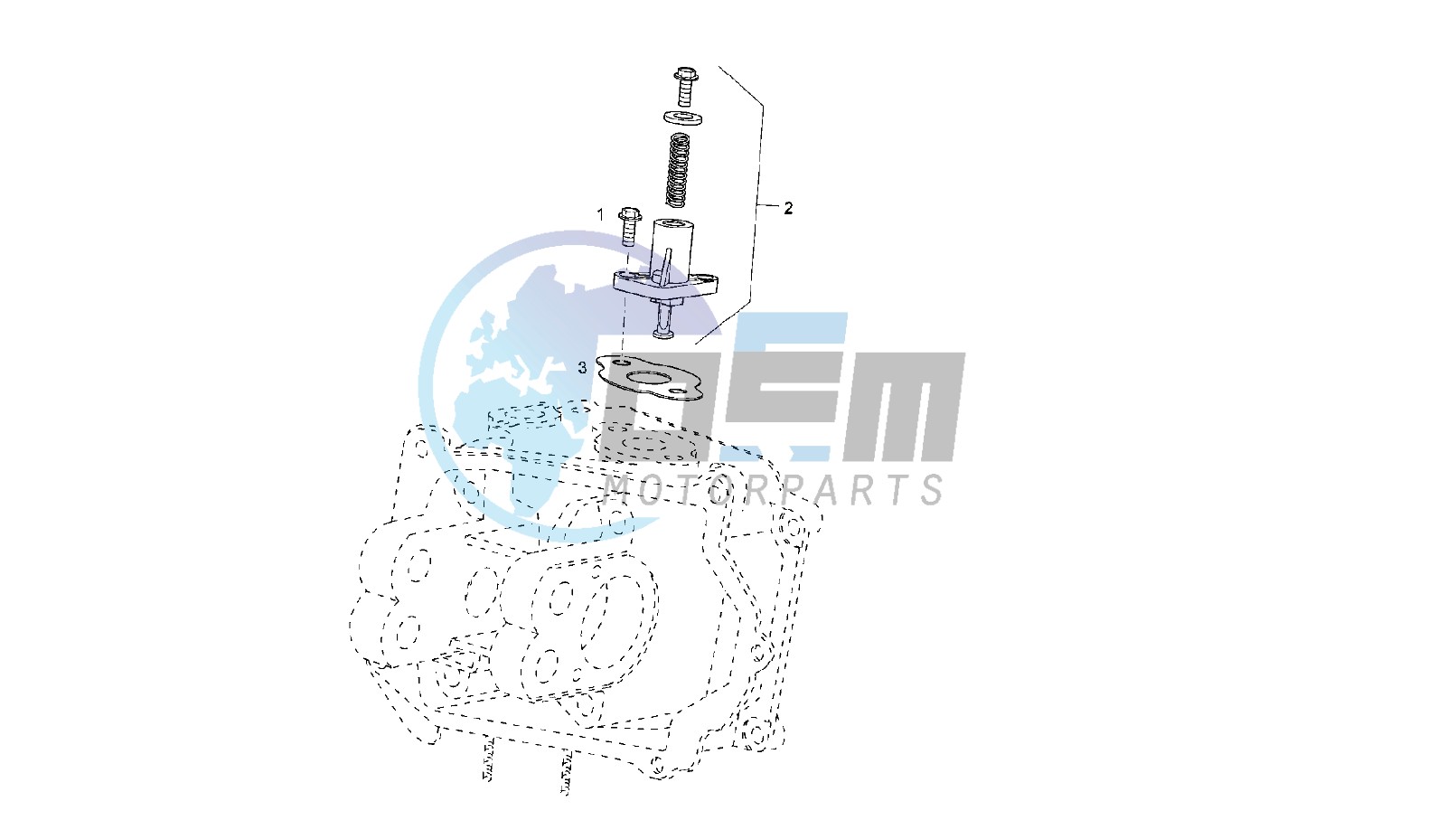 TENSIONER, CAM CHAIN