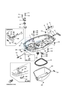 40VMHL drawing BOTTOM-COWLING