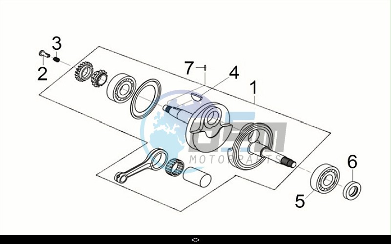 CRANK SHAFT COMP