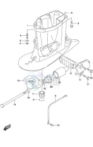 DF 175A drawing Drive Shaft Housing