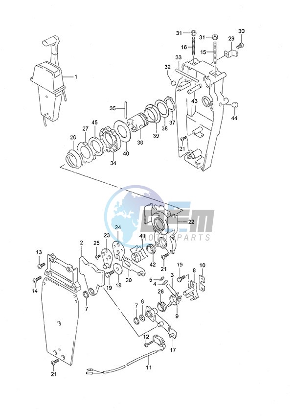 Top Mount Single (2) Remote Control