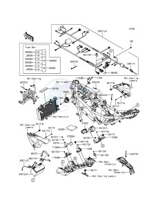 NINJA 250SL BX250AGF XX (EU ME A(FRICA) drawing Chassis Electrical Equipment