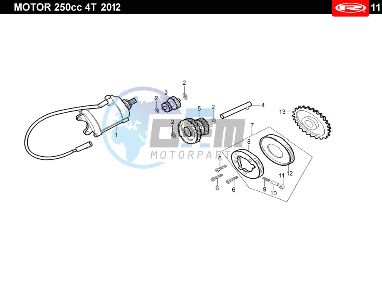 STARTER MOTOR