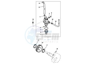 BW'S ORIGINAL 50 drawing OIL PUMP