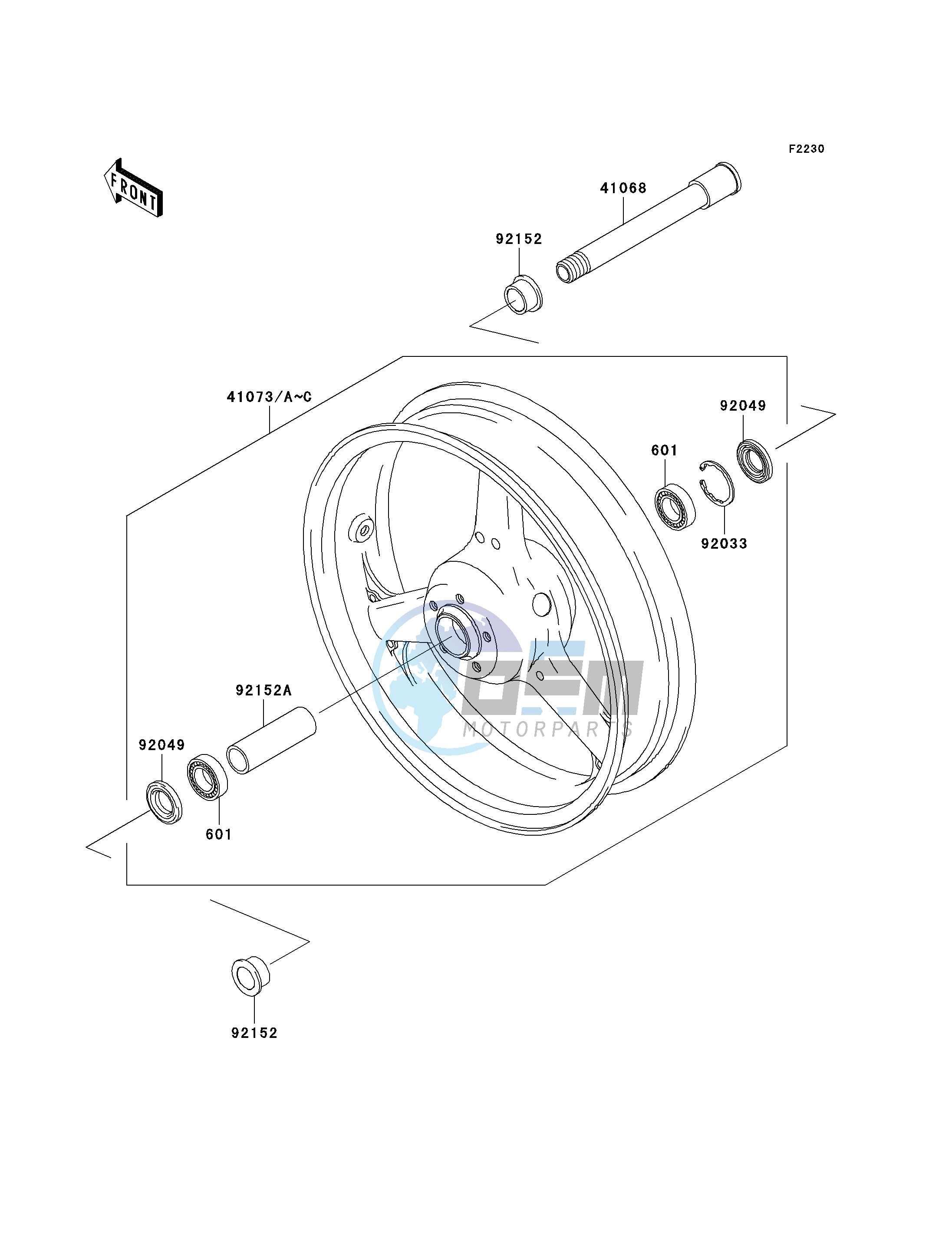 FRONT WHEEL