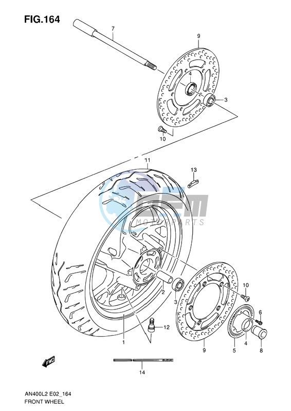 FRONT WHEEL