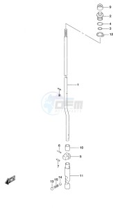 DF 40A drawing Clutch Rod