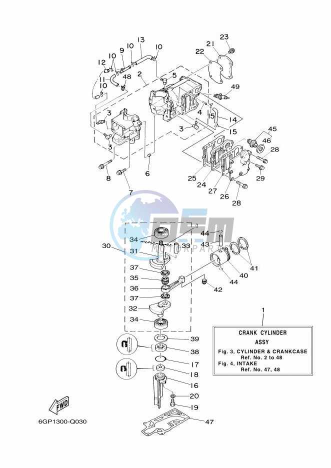 CYLINDER--CRANKCASE