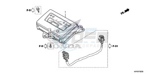 TRX420FPED TRX420 Europe Direct - (ED) drawing METER