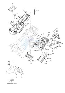 MTT690P-AB MT-07 TRACER TRACER 700 (B7K1 B7K1 B7K1 B7K1) drawing FENDER