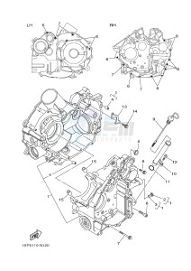 YXC700E VIKING VI EPS (2US9) drawing CRANKCASE