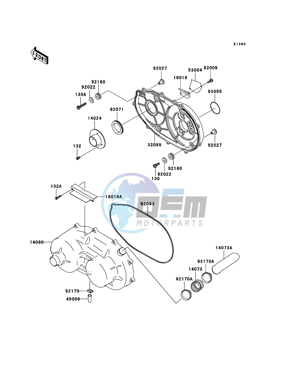 Converter Cover/Drive Belt