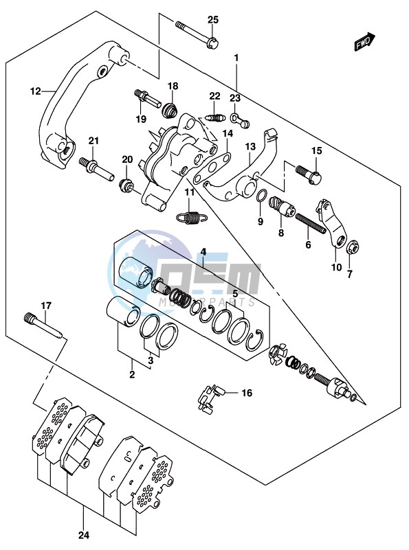 REAR CALIPER