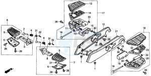 GL1500SE GOLDWING SE drawing STEP (GL1500AP/AR/AS/AT)