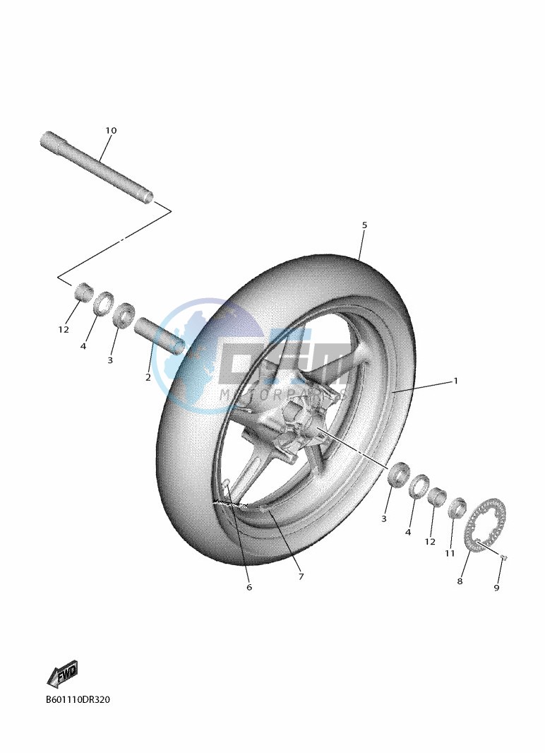 FRONT WHEEL