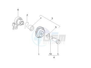 LX 50 4T-4V NL drawing Locks