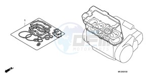 CBR600RRA Korea - (KO / ABS) drawing GASKET KIT A