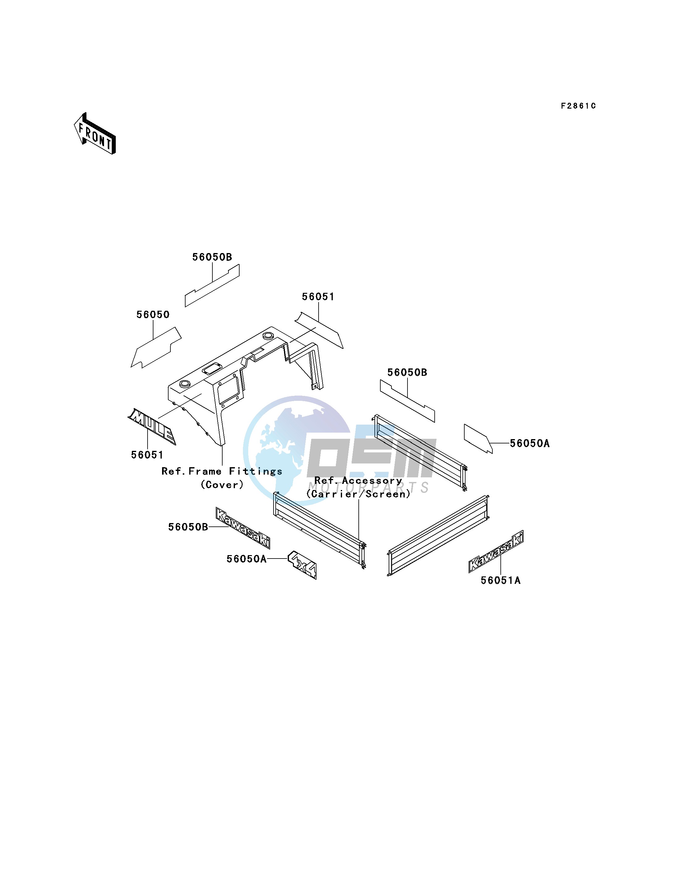 DECALS-- RED- --- KAF620-A5- -